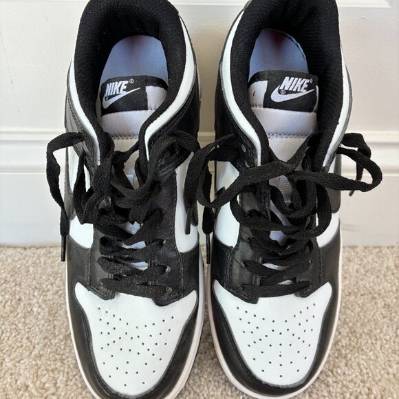 Nike Dunk Low Women's Shoes Sneaker Black & White Size 7 - Picture 5 of 12